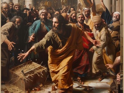 Jesus Expulsando os Comerciantes do Templo: Um Ato de Zelo e Justiça