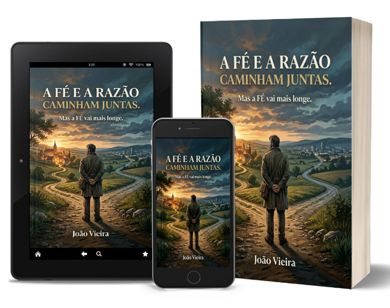 A fé e a razão caminham juntas, mas a <b>fé</b> vai mais longe